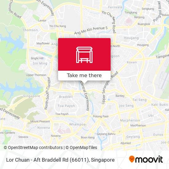 Lor Chuan - Aft Braddell Rd (66011) map
