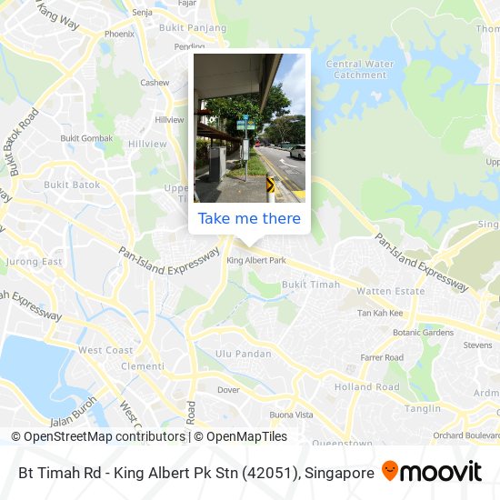 Bt Timah Rd - King Albert Pk Stn (42051)地图