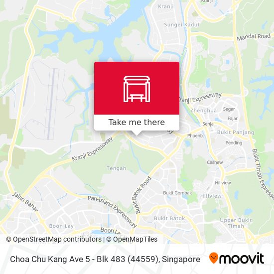 Choa Chu Kang Ave 5 - Blk 483 (44559)地图