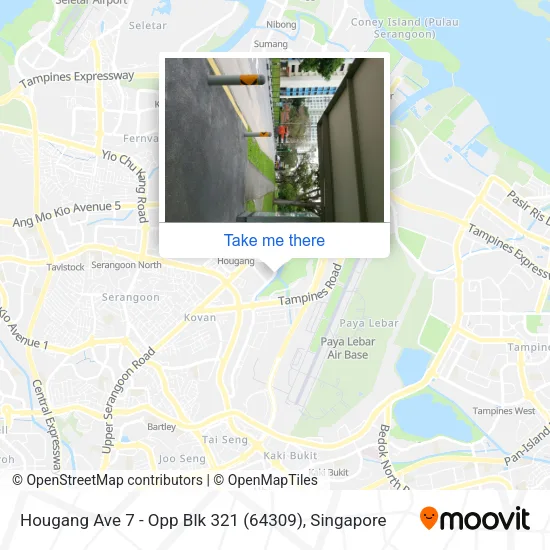 Hougang Ave 7 - Opp Blk 321 (64309)地图
