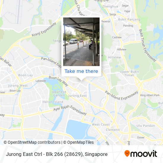 Jurong East Ctrl - Blk 266 (28629) map