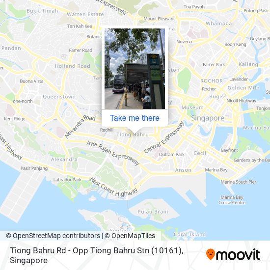 Tiong Bahru Rd - Opp Tiong Bahru Stn (10161) map