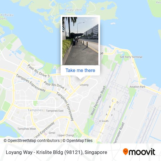 Loyang Way - Krislite Bldg (98121) map
