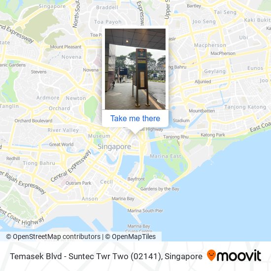 Temasek Blvd - Suntec Twr Two (02141) map