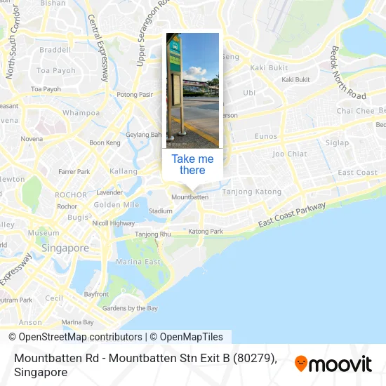 Mountbatten Rd - Mountbatten Stn Exit B (80279)地图