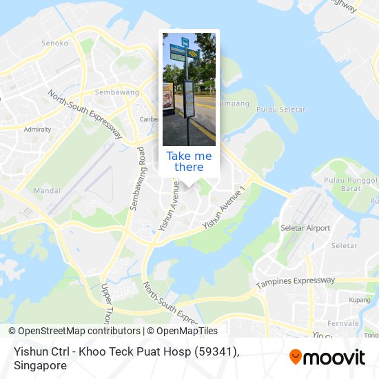 Yishun Ctrl - Khoo Teck Puat Hosp (59341)地图