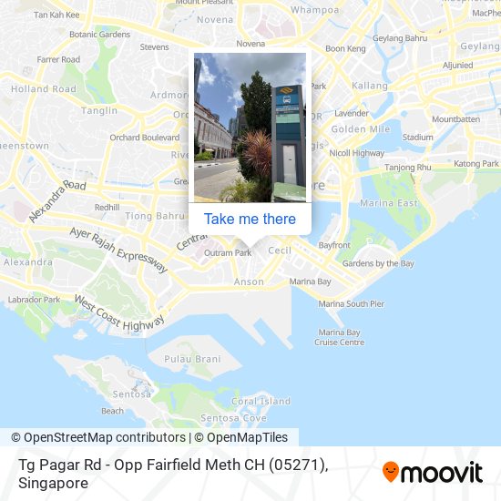 Tg Pagar Rd - Opp Fairfield Meth CH (05271)地图