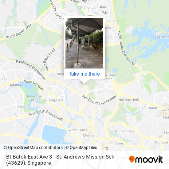 Bt Batok East Ave 3 - St. Andrew's Mission Sch (43629) map