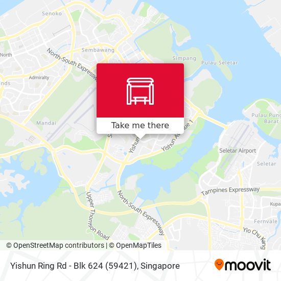 Yishun Ring Rd - Blk 624 (59421) map