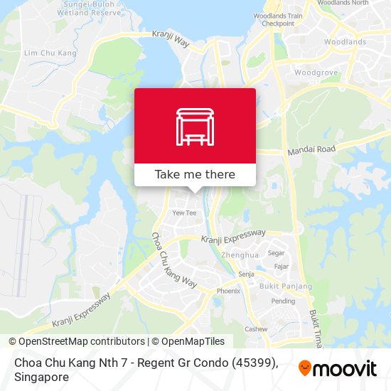 Choa Chu Kang Nth 7 - Regent Gr Condo (45399) map