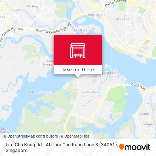 Lim Chu Kang Rd - Aft Lim Chu Kang Lane 8 (34051)地图