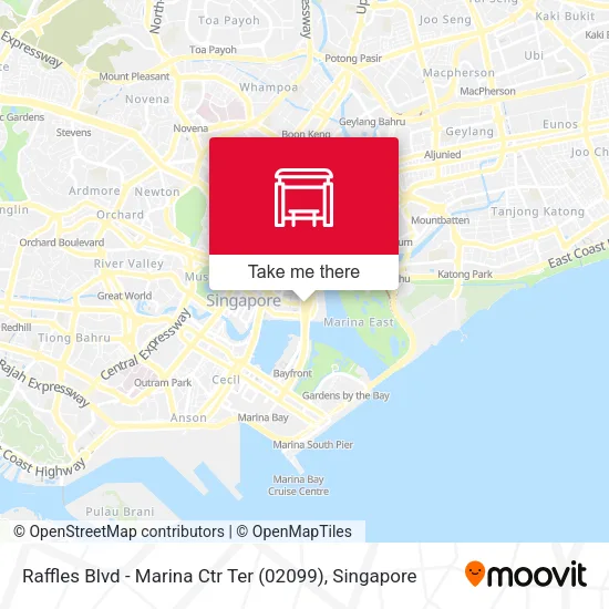 Raffles Blvd - Marina Ctr Ter (02099)地图