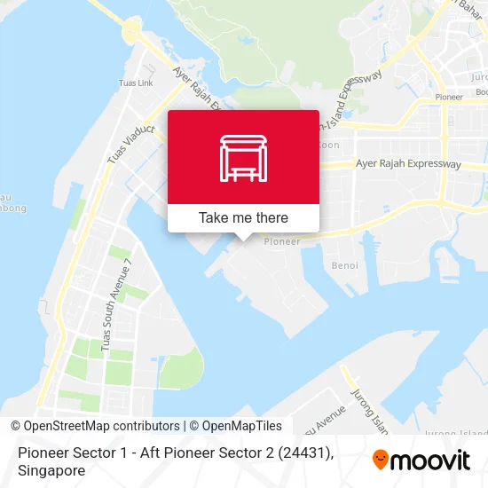 Pioneer Sector 1 - Aft Pioneer Sector 2 (24431) map