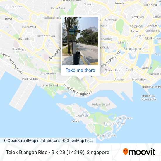 Telok Blangah Rise - Blk 28 (14319)地图