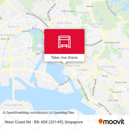 West Coast Rd - Blk 408 (20149)地图