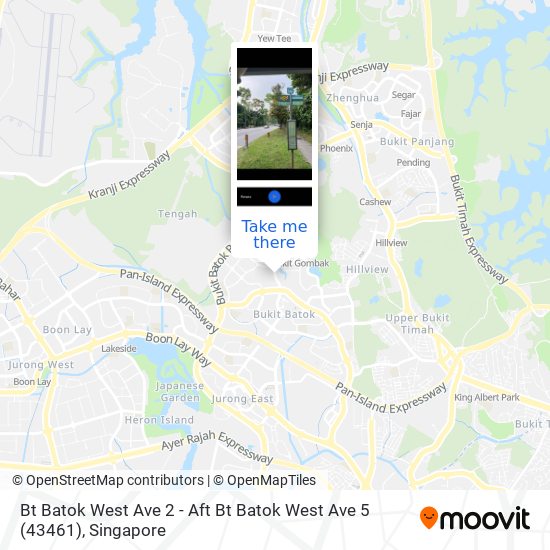 Bt Batok West Ave 2 - Aft Bt Batok West Ave 5 (43461) map