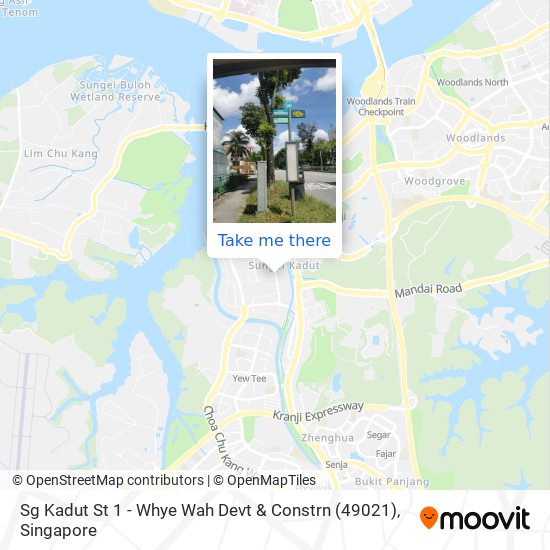 Sg Kadut St 1 - Whye Wah Devt & Constrn (49021)地图