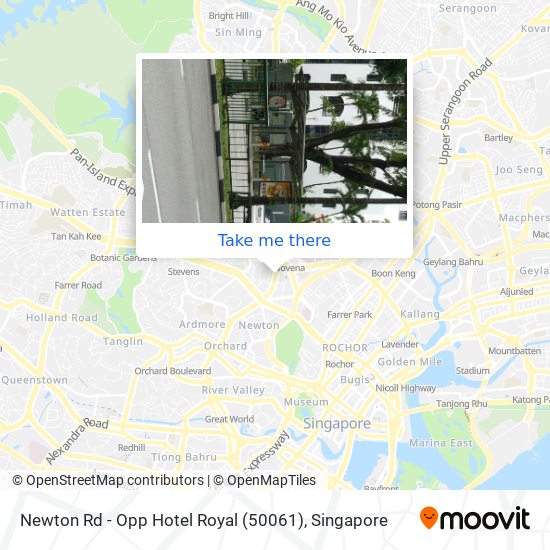 Newton Rd - Opp Hotel Royal (50061) map