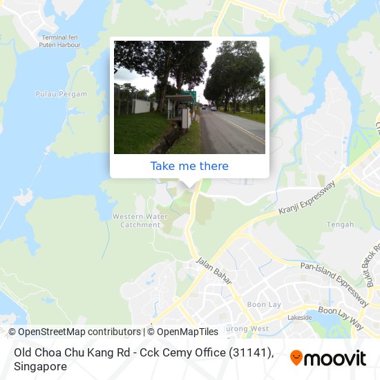 Old Choa Chu Kang Rd - Cck Cemy Office (31141) map