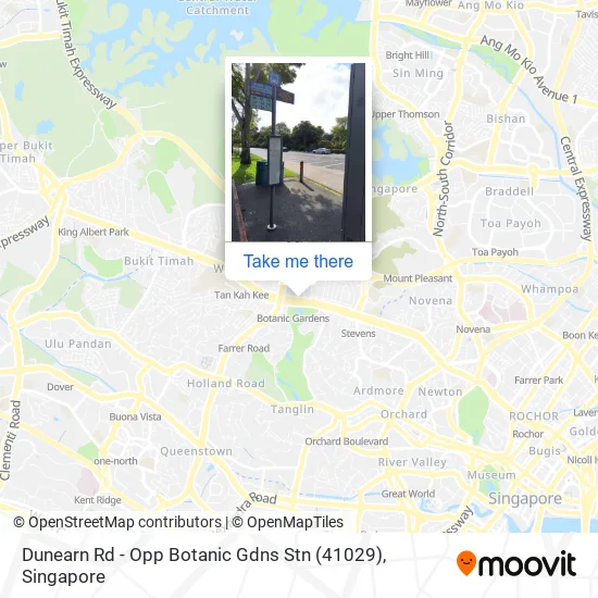 Dunearn Rd - Opp Botanic Gdns Stn (41029)地图