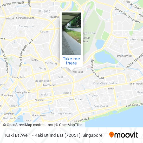 Kaki Bt Ave 1 - Kaki Bt Ind Est (72051) map