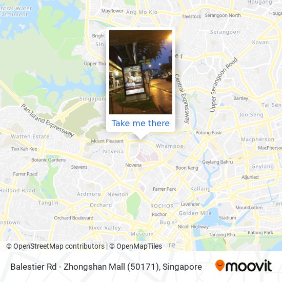 Balestier Rd - Zhongshan Mall (50171)地图