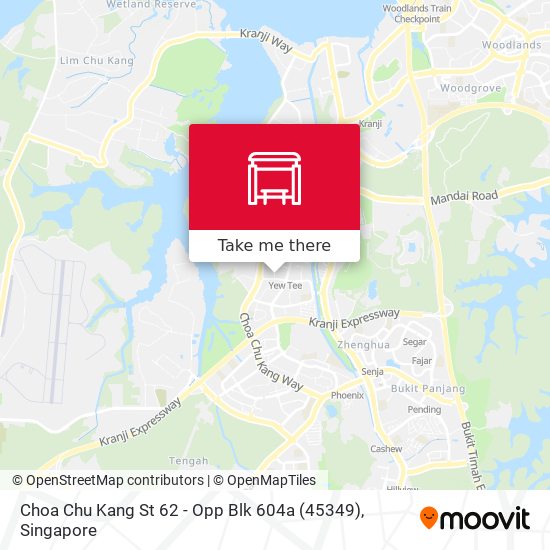 Choa Chu Kang St 62 - Opp Blk 604a (45349) map