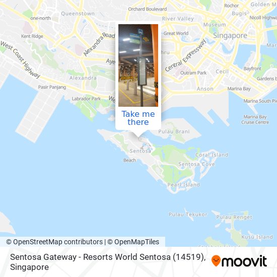 Sentosa Gateway - Resorts World Sentosa (14519)地图