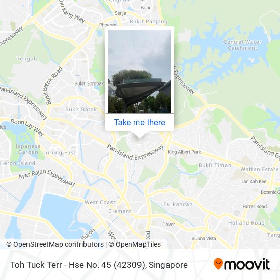 Toh Tuck Terr - Hse No. 45 (42309)地图