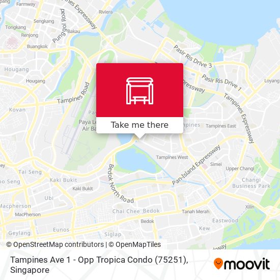 Tampines Ave 1 - Opp Tropica Condo (75251) map