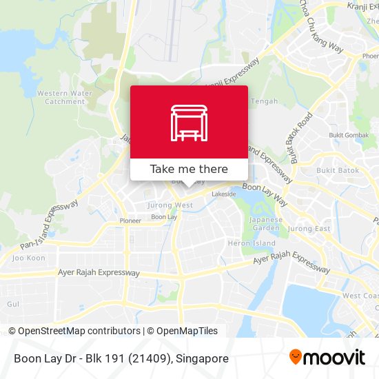 Boon Lay Dr - Blk 191 (21409) map