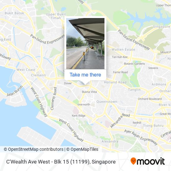 C'Wealth Ave West - Blk 15 (11199) map