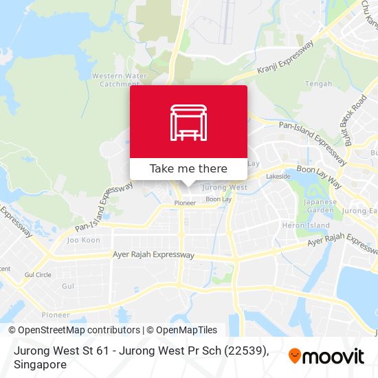 Jurong West St 61 - Jurong West Pr Sch (22539) map