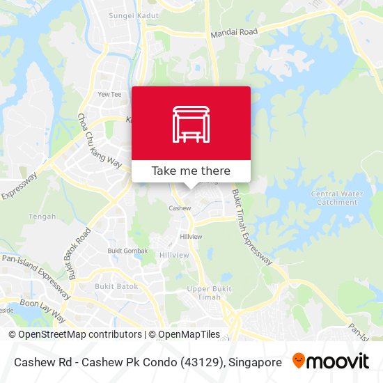 Cashew Rd - Cashew Pk Condo (43129) map