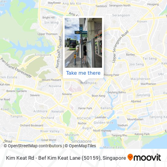 Kim Keat Rd - Bef Kim Keat Lane (50159) map