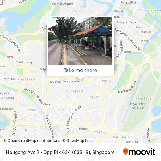 Hougang Ave 2 - Opp Blk 634 (63319)地图