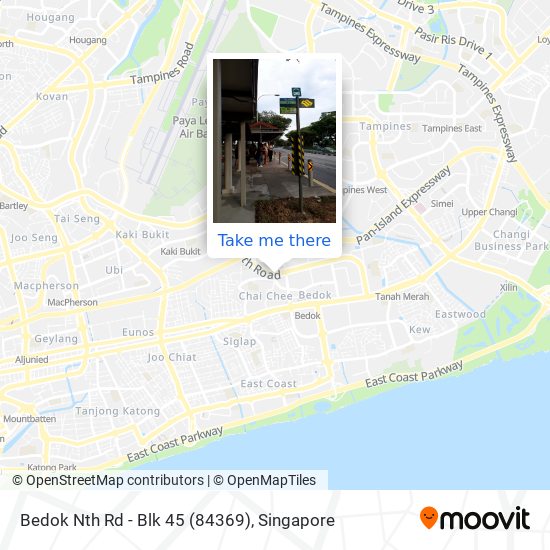 Bedok Nth Rd - Blk 45 (84369) map