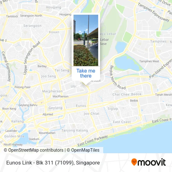 Eunos Link - Blk 311 (71099)地图
