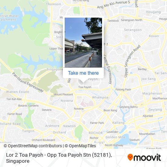 Lor 2 Toa Payoh - Opp Toa Payoh Stn (52181)地图