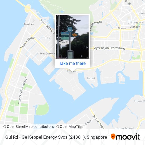 Gul Rd - Ge Keppel Energy Svcs (24381) map