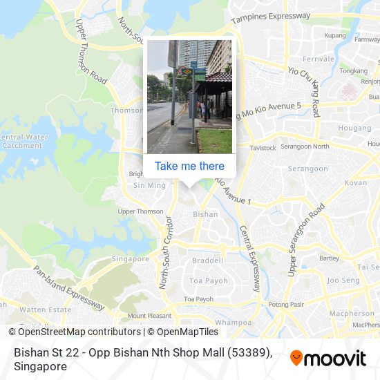 Bishan St 22 - Opp Bishan Nth Shop Mall (53389) map