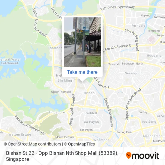 Bishan St 22 - Opp Bishan Nth Shop Mall (53389)地图