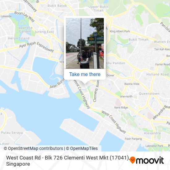 West Coast Rd - Blk 726 Clementi West Mkt (17041) map