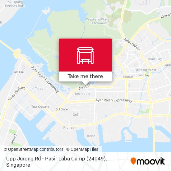 Upp Jurong Rd - Pasir Laba Camp (24049) map