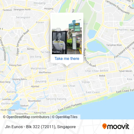 Jln Eunos - Blk 322 (72011)地图