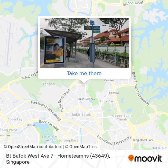 Bt Batok West Ave 7 - Hometeamns (43649) map