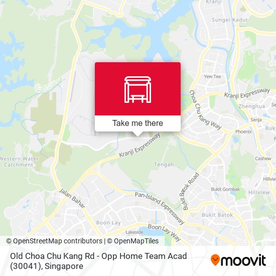 Old Choa Chu Kang Rd - Opp Home Team Acad (30041) map