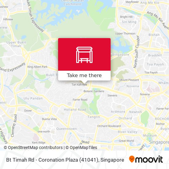 Bt Timah Rd - Coronation Plaza (41041) map