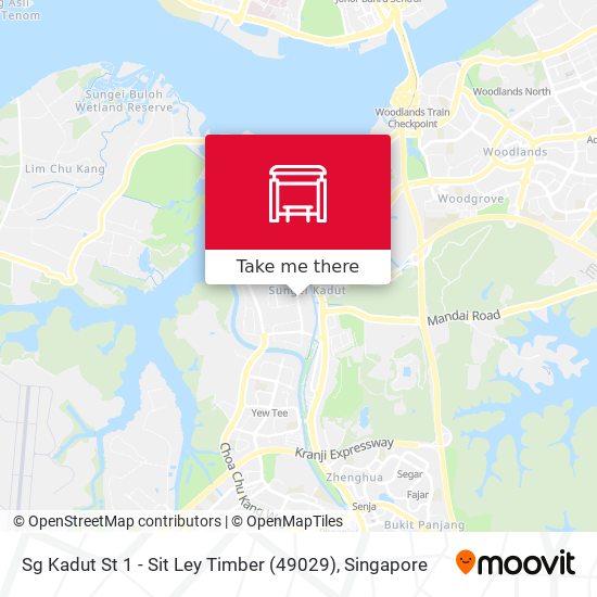 Sg Kadut St 1 - Sit Ley Timber (49029) map