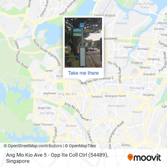 Ang Mo Kio Ave 5 - Opp Ite Coll Ctrl (54489) map